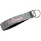Bohemian Art Webbing Keychain Fob - Large (Personalized)