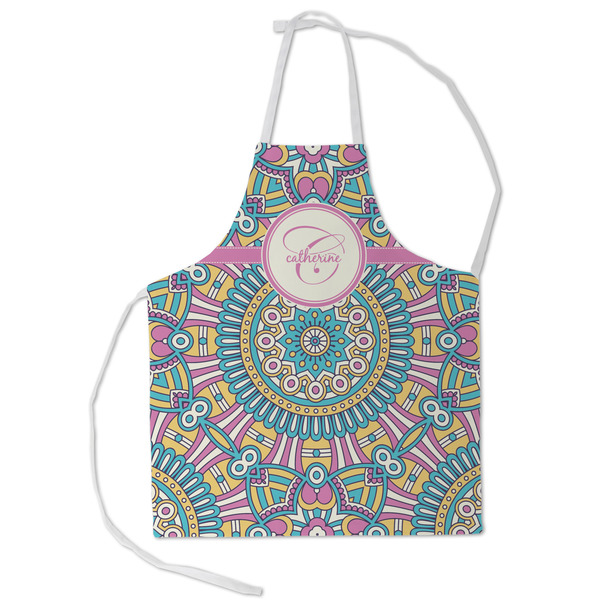 Custom Bohemian Art Kid's Apron - Small (Personalized)
