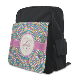 Bohemian Art Preschool Backpack (Personalized)
