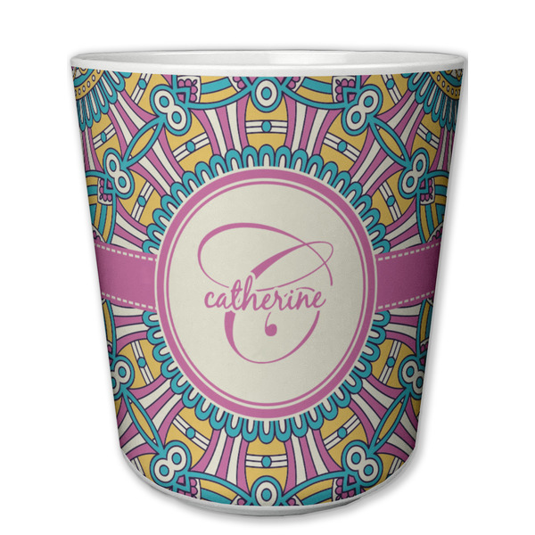 Custom Bohemian Art Plastic Tumbler 6oz (Personalized)