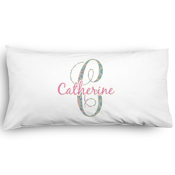 Custom Bohemian Art Pillow Case - King - Graphic (Personalized)