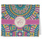 Bohemian Art Kitchen Towel - Poly Cotton w/ Name and Initial