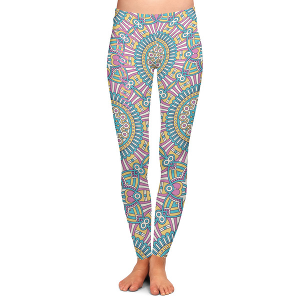 Custom Bohemian Art Ladies Leggings - Extra Large (Personalized)