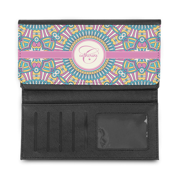 Bohemian Art Ladies Wallet - Half Way Open