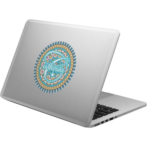 Custom Bohemian Art Laptop Decal (Personalized)