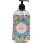 Bohemian Art Plastic Soap / Lotion Dispenser (Personalized)