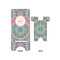 Bohemian Art Large Phone Stand - Front & Back