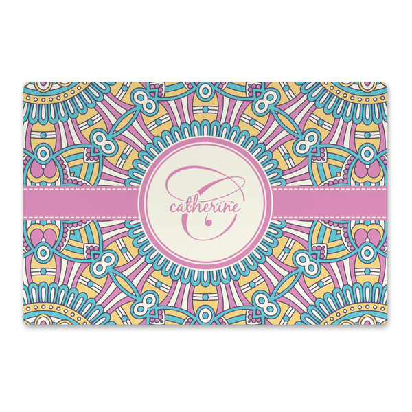 Custom Bohemian Art Large Rectangle Car Magnet (Personalized)