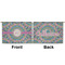Bohemian Art Large Zipper Pouch Approval (Front and Back)