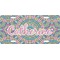 Bohemian Art Front License Plate (Personalized)