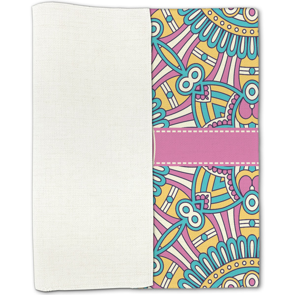 Bohemian Art Linen Placemat - Folded Half