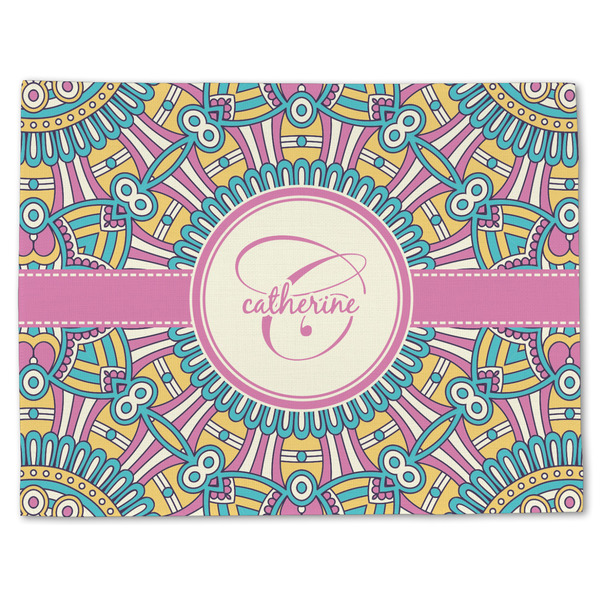 Bohemian Art Linen Placemat - Front