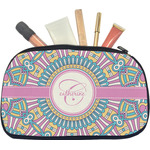 Bohemian Art Makeup / Cosmetic Bag - Medium (Personalized)
