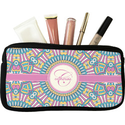 Bohemian Art Makeup / Cosmetic Bag (Personalized)