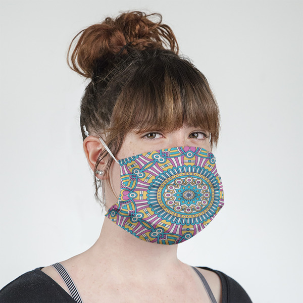 Bohemian Art Mask - Quarter View on Girl
