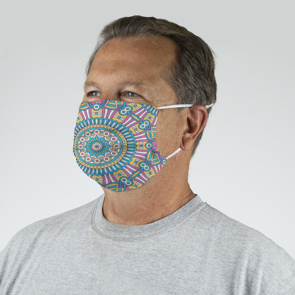 Bohemian Art Mask - Quarter View on Guy