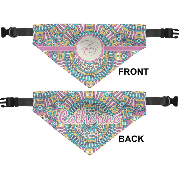 Bohemian Art Medium Dog Bandana Approval