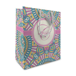 Bohemian Art Medium Gift Bag (Personalized)