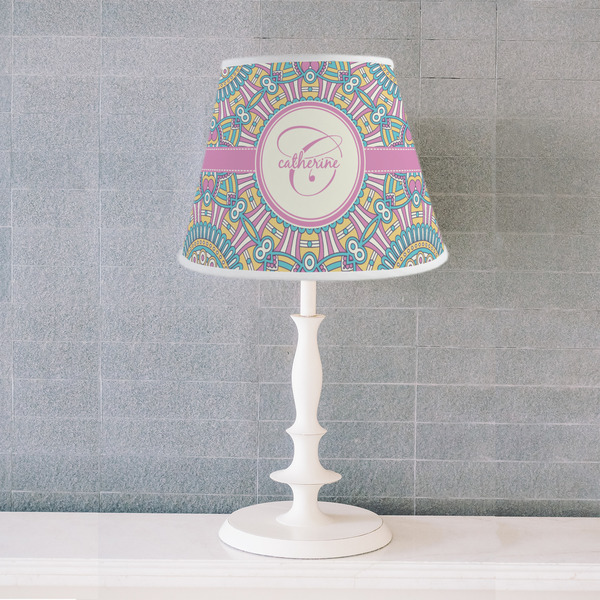 Bohemian Art Poly Film Empire Lampshade - Lifestyle