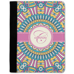 Bohemian Art Notebook Padfolio w/ Name and Initial