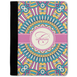 Bohemian Art Notebook Padfolio w/ Name and Initial