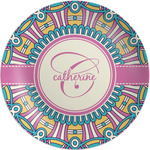 Bohemian Art Melamine Plate (Personalized)
