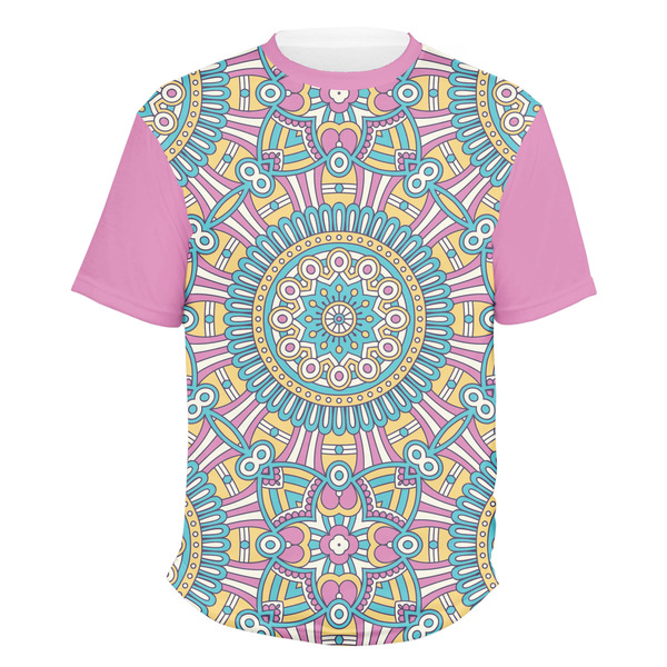 Custom Bohemian Art Men's Crew T-Shirt - 3X Large