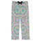 Bohemian Art Mens Pajama Pants - Flat