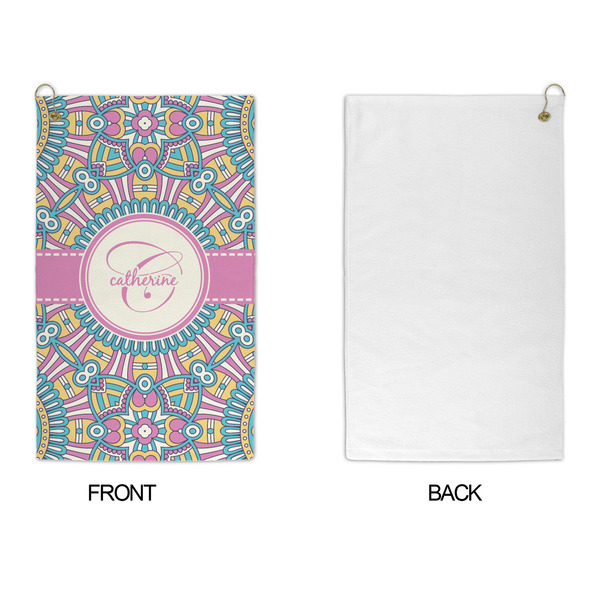 Bohemian Art Microfiber Golf Towels - APPROVAL