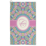 Bohemian Art Microfiber Golf Towel (Personalized)