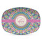 Bohemian Art Plastic Platter - Microwave & Oven Safe Composite Polymer (Personalized)