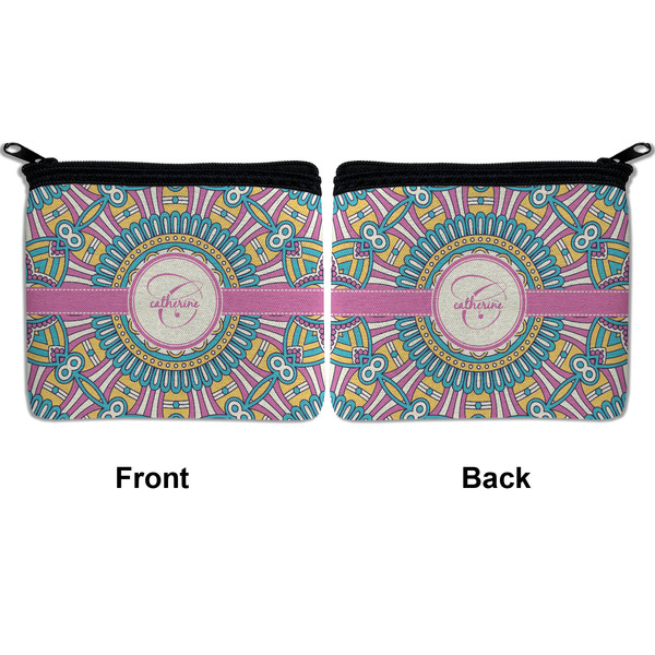 Bohemian Art Neoprene Coin Purse - Front & Back (APPROVAL)