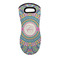 Bohemian Art Neoprene Oven Mitt - Single w/ Name and Initial