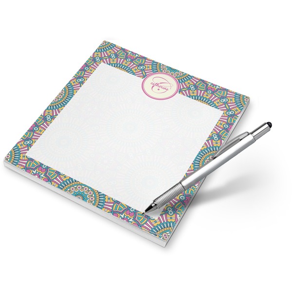 Custom Bohemian Art Notepad (Personalized)