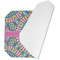 Bohemian Art Octagon Placemat - Single front (folded)