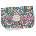 Bohemian Art Burp Cloth - Fleece w/ Name and Initial