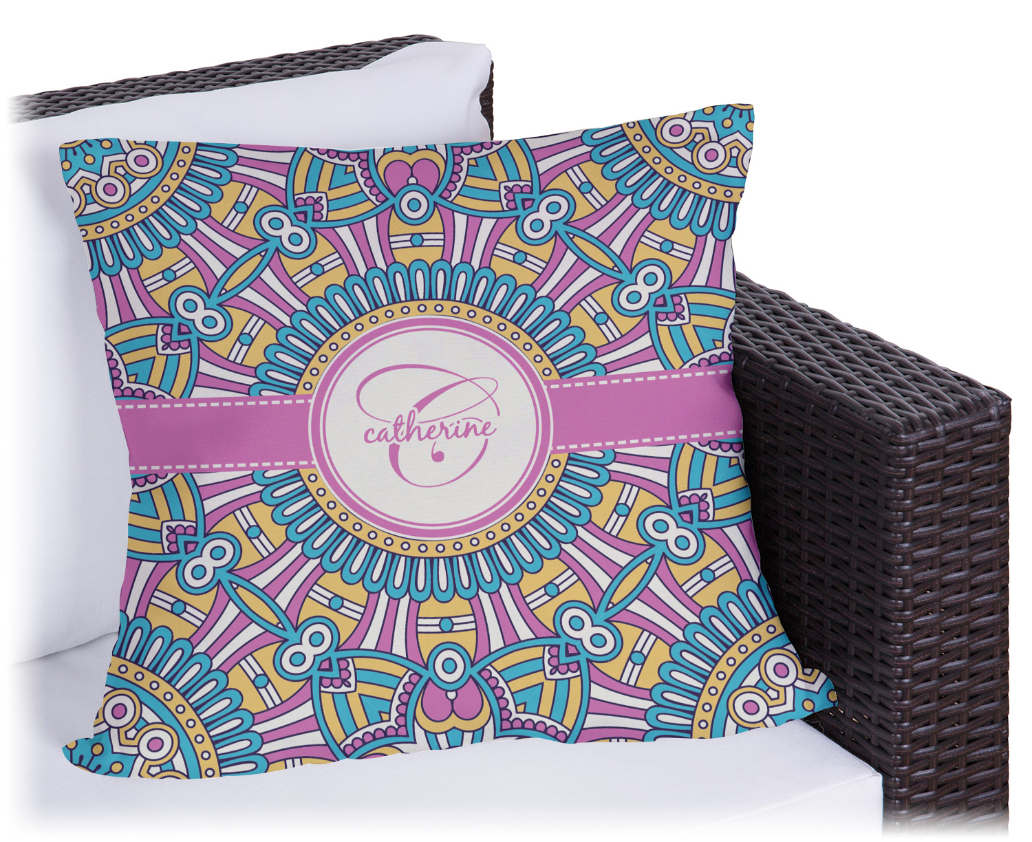 Bohemian Art Outdoor Pillow 26" (Personalized) YouCustomizeIt