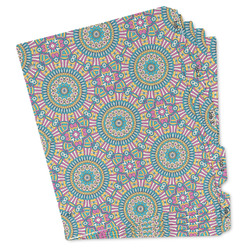Bohemian Art Binder Tab Divider - Set of 5 (Personalized)