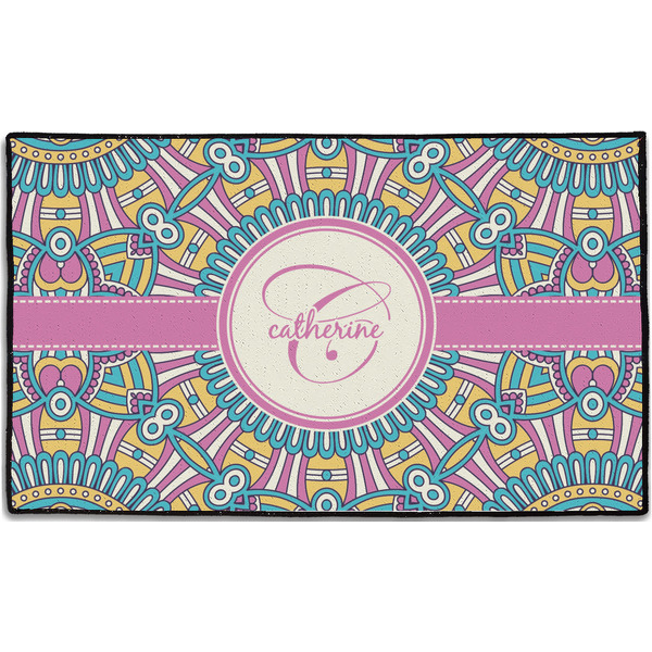 Custom Bohemian Art Door Mat - 60"x36" (Personalized)