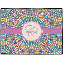 Bohemian Art Door Mat - 24"x18" (Personalized)