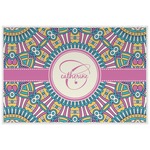 Bohemian Art Laminated Placemat w/ Name and Initial
