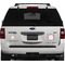 Bohemian Art Personalized Square Car Magnets on Ford Explorer