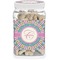 Bohemian Art Dog Treat Jar (Personalized)