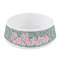 Bohemian Art Plastic Dog Bowl - Small (Personalized)