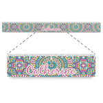 Bohemian Art Plastic Ruler - 12" (Personalized)