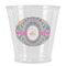 Bohemian Art Plastic Shot Glass (Personalized)