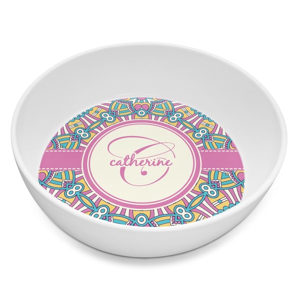 Custom Bohemian Art Melamine Bowl - 8 oz (Personalized)