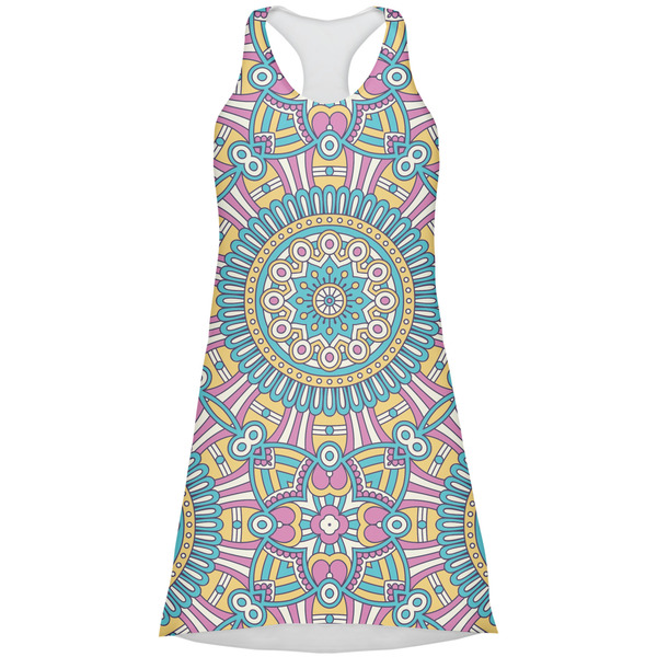 Custom Bohemian Art Racerback Dress - Large