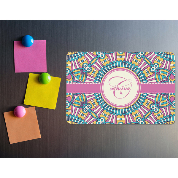 Bohemian Art Rectangular Fridge Magnet - LIFESTYLE