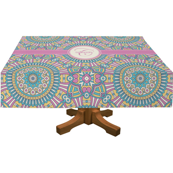 Bohemian Art Rectangular Tablecloths (Personalized)